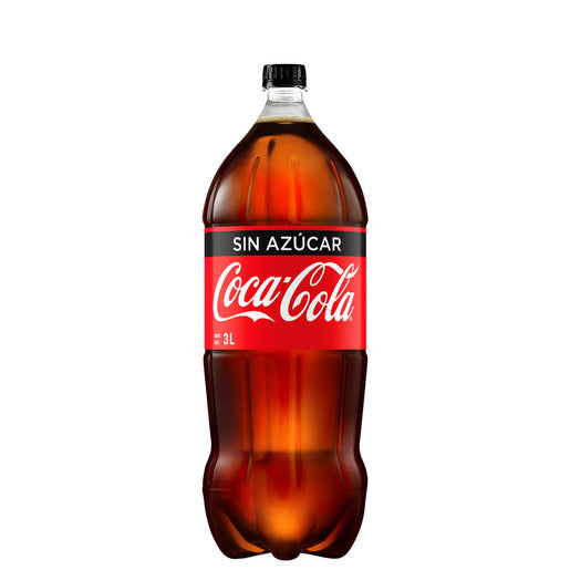 Refresco Coca Cola Zero 3 lt