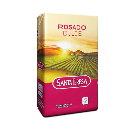 Vino Tetra Rosado Santa Teresa 1 L